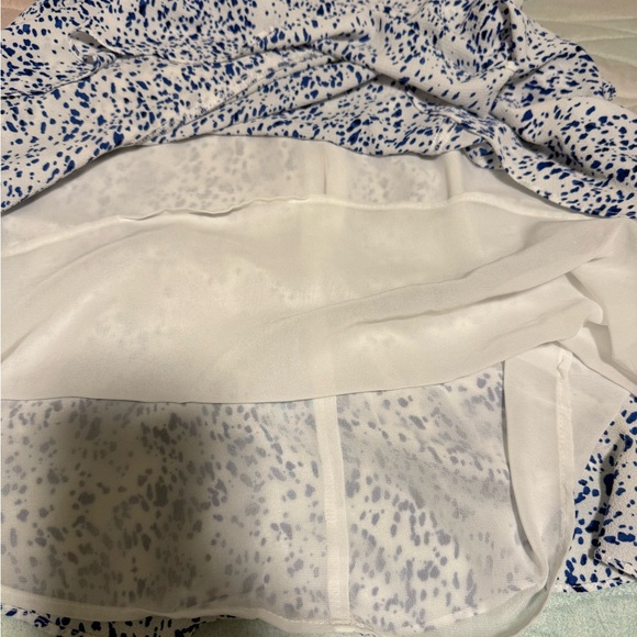 Buddy Love Blue and White Ruffle Dress - Picture 6 of 8